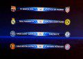 TOP TEAMS DRAWN IN CHAMPIONS LEAGUE