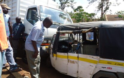 ACCIDENT ALONG KISUMU-NAIROBI HIGHWAY