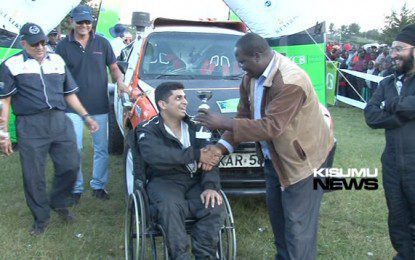 DISABLED RALLY DRIVER DEMYSTIFYING ODDS TO CHALLENGE IN KCB RALLY