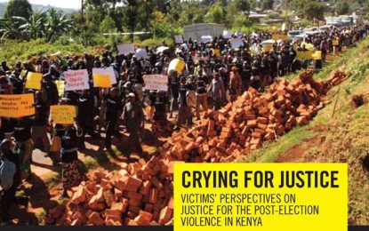 POST ELECTION VIOLENCE VICTIMS STILL CRYING FOR JUSTICE