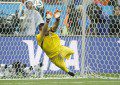 ARGENTINA SWINGS TO WORLD CUP FINALE ON PENALTIES