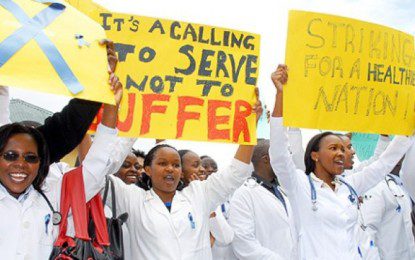 UNION OPPOSES CHEQUE PAYMENTS AS NURSES THREATEN TO STRIKE