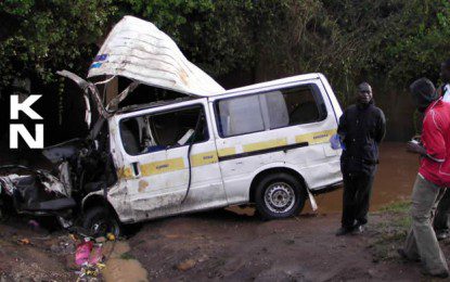 KISUMU-BUSIA ROAD ACCIDENT INJURES NINE