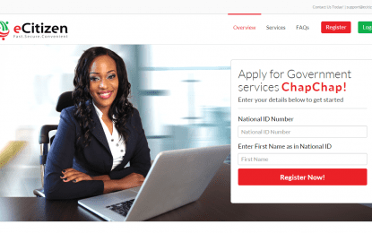 ECITIZEN: APPLY FOR GOVERNMENT SERVICES CHAP CHAP